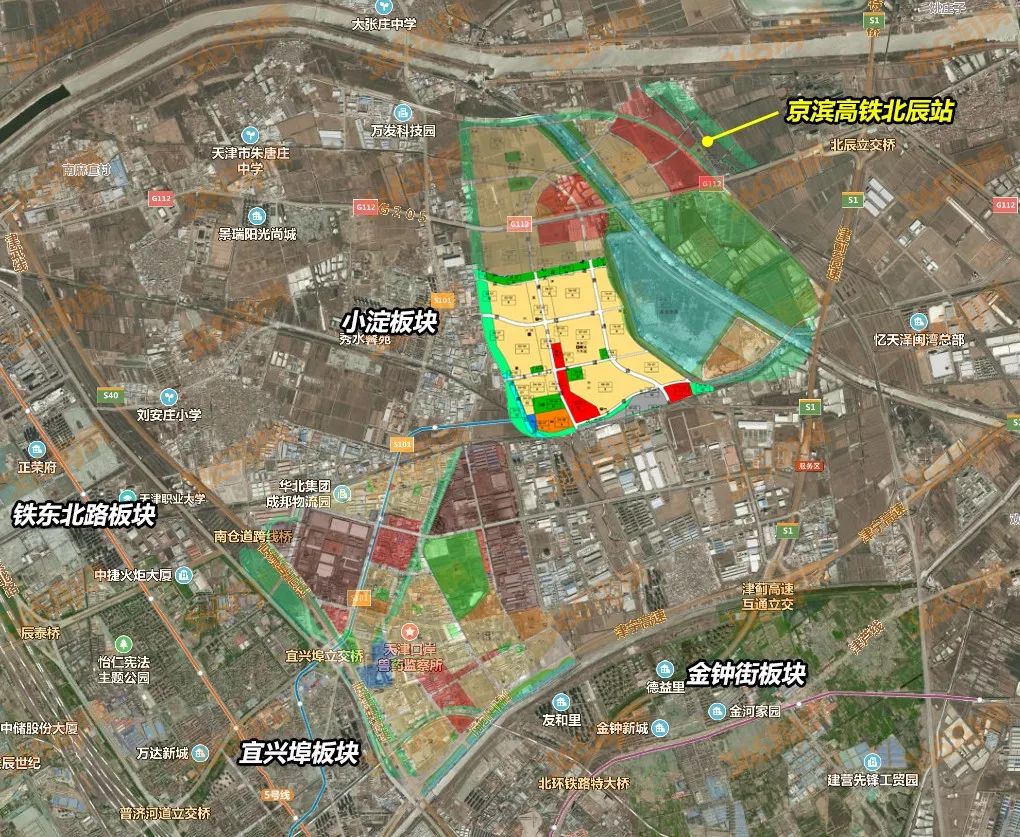 北辰小淀最新规划图，塑造未来城市新面貌的蓝图