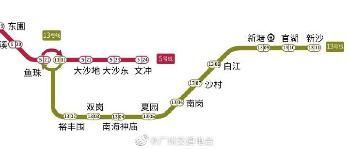 广州地铁13号线进展顺利，未来展望引人期待，最新消息揭秘