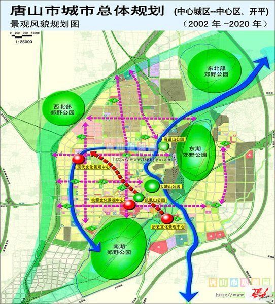 唐山空港城最新规划图揭晓，塑造未来城市新面貌