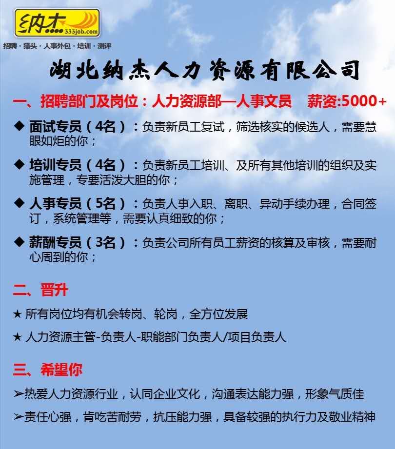 十堰文员招聘最新动态及信息解析