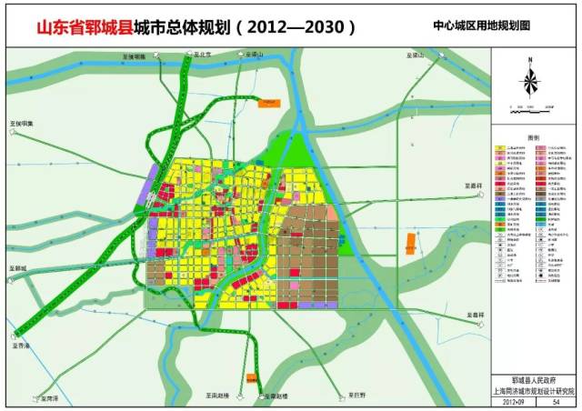 郓城县未来城市新蓝图规划图发布，描绘未来发展新篇章