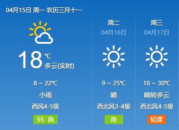 阳泉最新天气预报通知