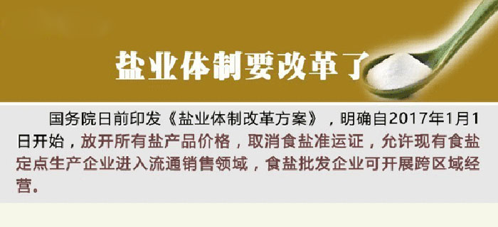 盐业改革重塑行业生态，助力高质量发展新篇章开启